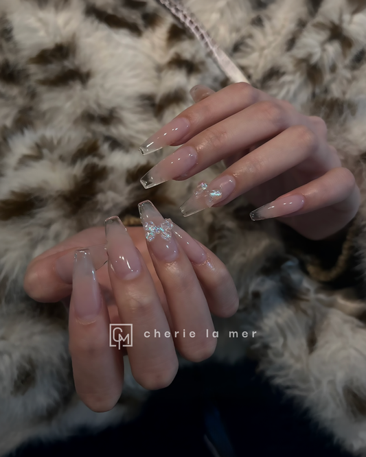 #013 Clear French Aurora Butterfly